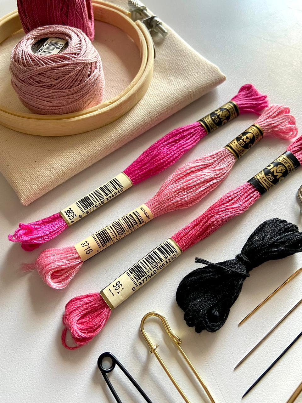 Taller de Bordado Corazón “Rudo y Cursi”