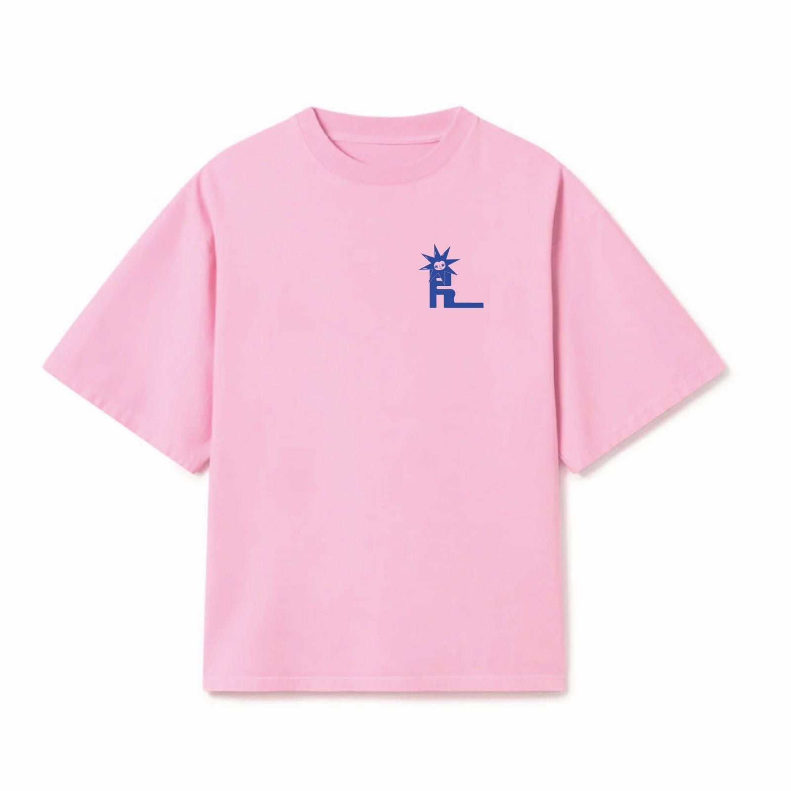 Playera Oversize Rosa