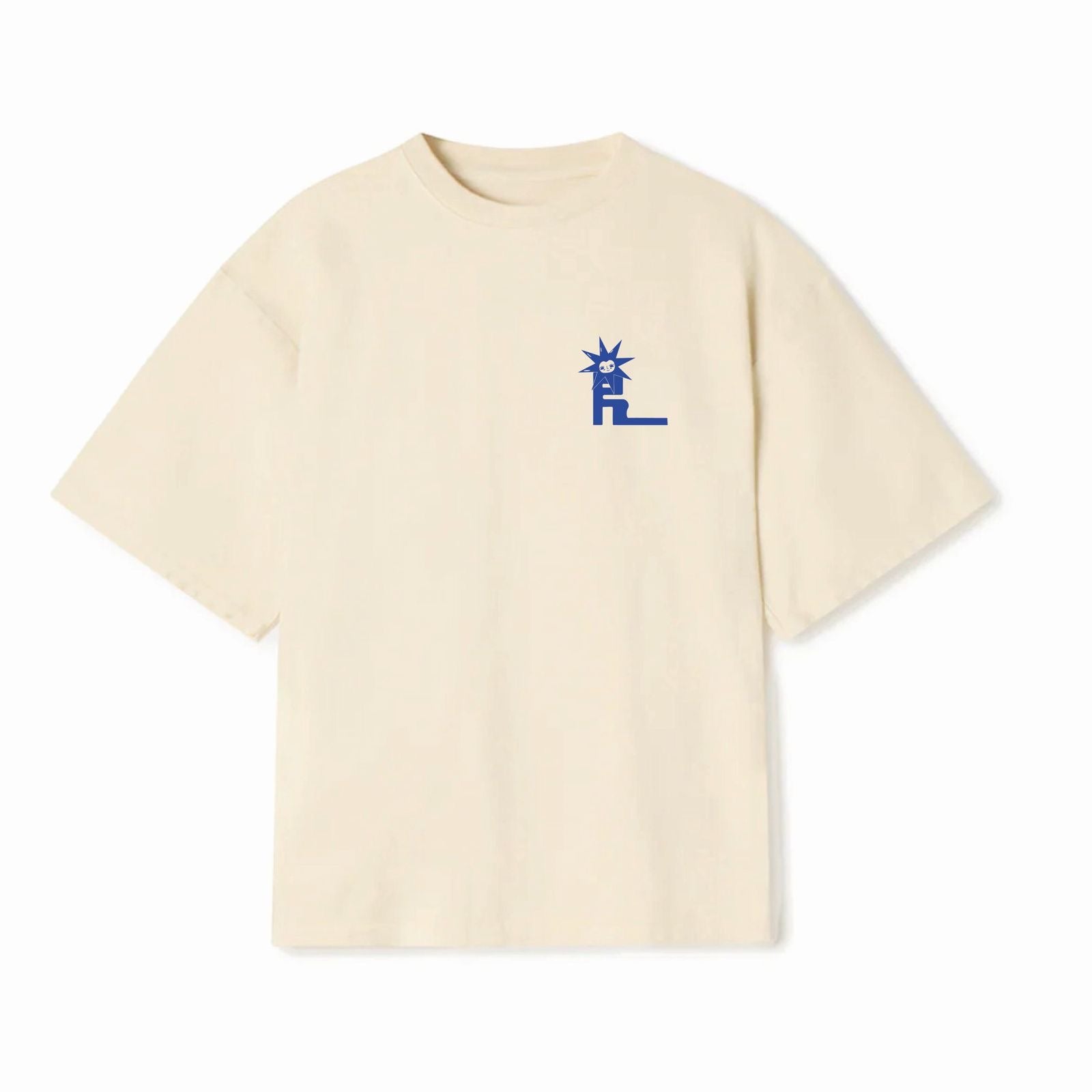 Playera Oversize Crema
