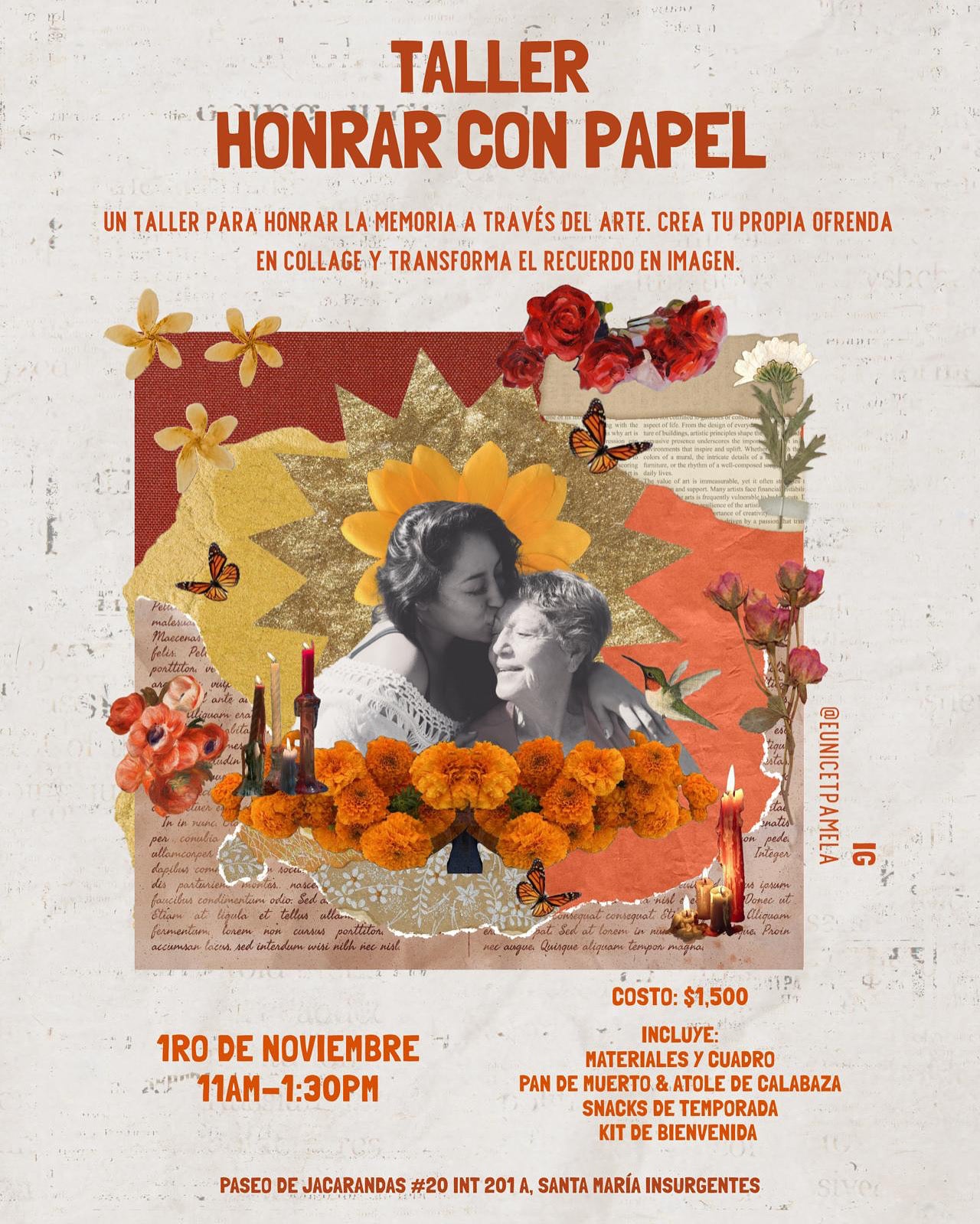 Taller Honrar con Papel